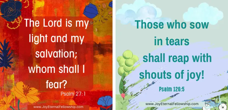 Collage of Bible texts