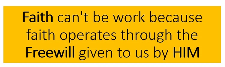 Faith comes by hearing